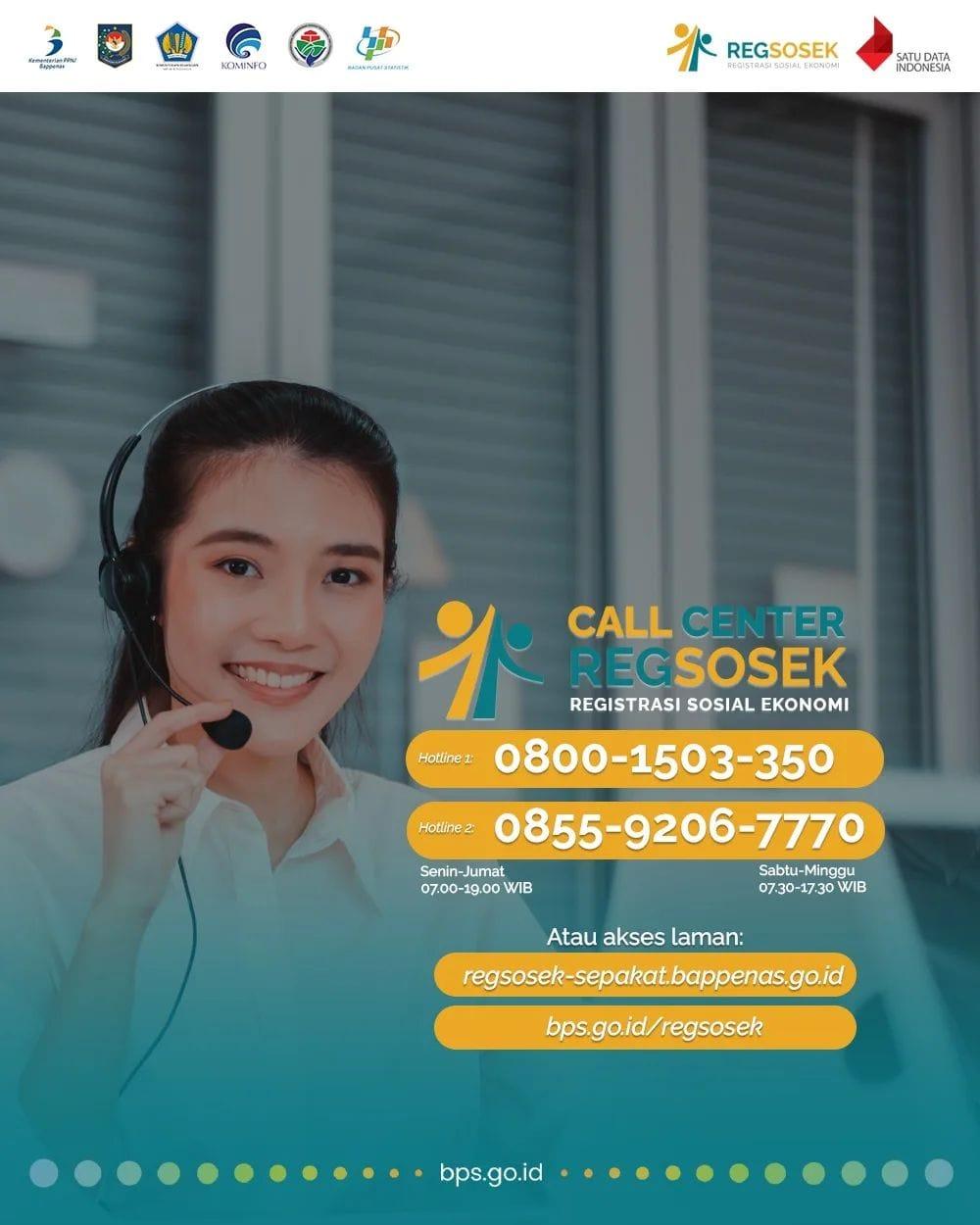 Call Center Regsosek