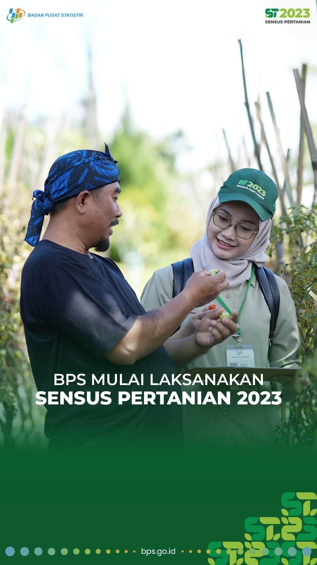 BPS Starts the 2023 Agriculture Census