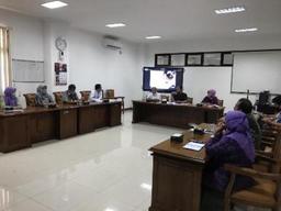 Jepara Regency Sectoral Statistics Book Drafting Team Meeting in 2019