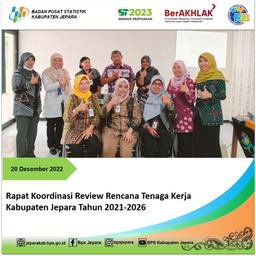 Rapat Koordinasi Penyusunan Review Rencana Tenaga Kerja Kabupaten Jepara