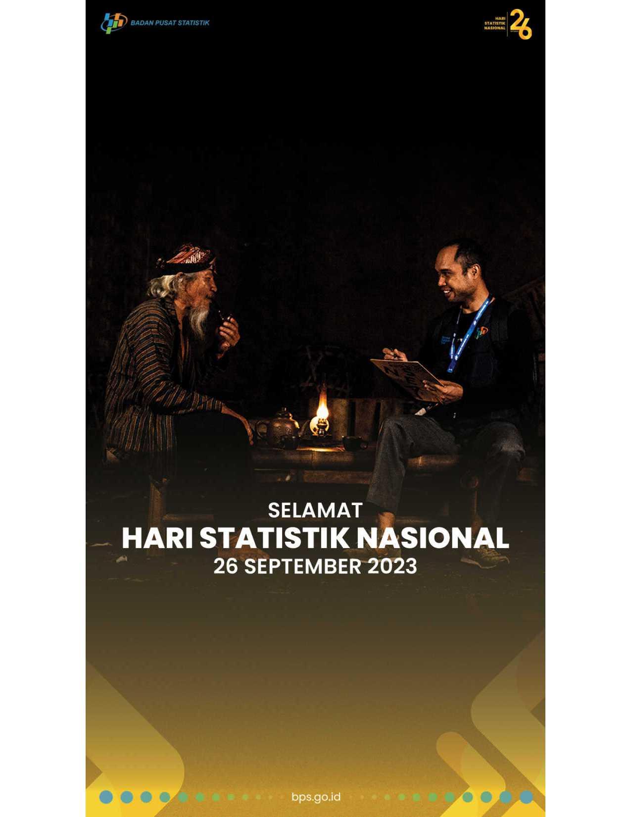 Selamat Hari Statistik Nasional 2023