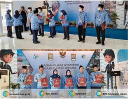 8 civil servants in BPS Kab. Jepara Receives Satyalancana Karya Satya