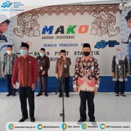 Inauguration of Supervisory Officer at BPS in Jepara Regency