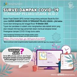 Survei Dampak Covid-19 Terhadap Pelaku Usaha - Jilid Kedua