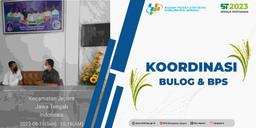 Koordinasi BULOG dan BPS Kab. Jepara