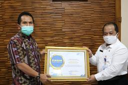 High Response Rate in SP Online, Jepara Regional Government Receives Award from Central Bureau of St